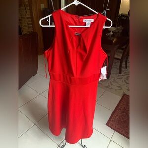 New With Tags Liz Claiborne Red Dress Size 12